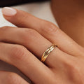 Golden Léna Trielle Ring