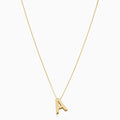 Love letter initial necklace