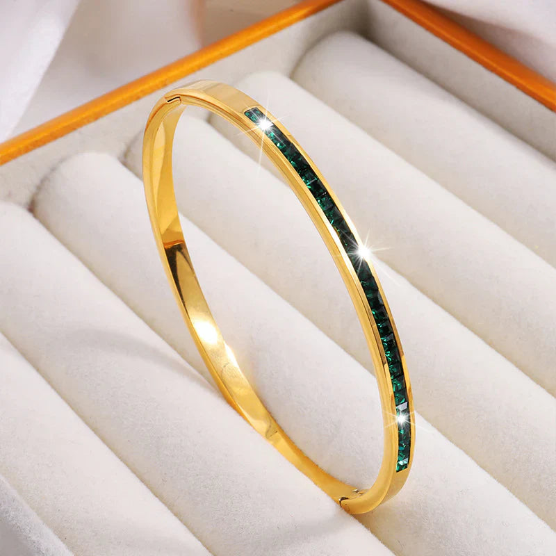 Golden Green Bracelet