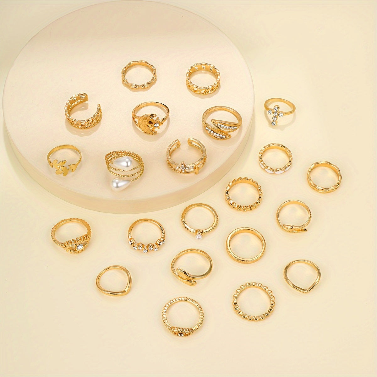 Vintage Mix & Match Ring Set